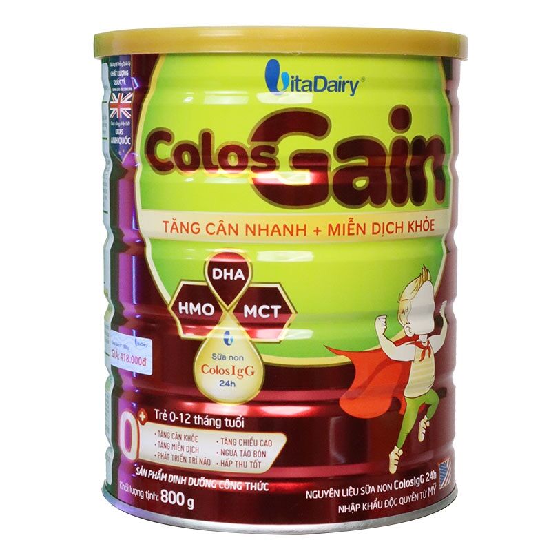 Colos gain 0+ 1+ 800gr