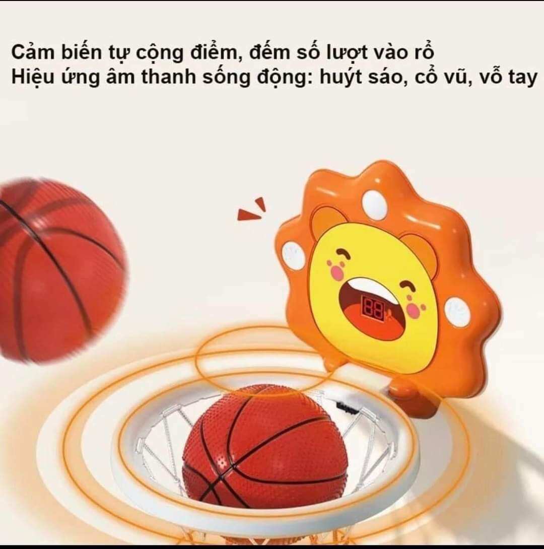 Đồ Chơi Ném Bóng Rổ Cho Bé