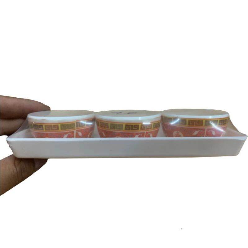 Bộ chung cúng bàn thờ mica - nhựa dẻo
