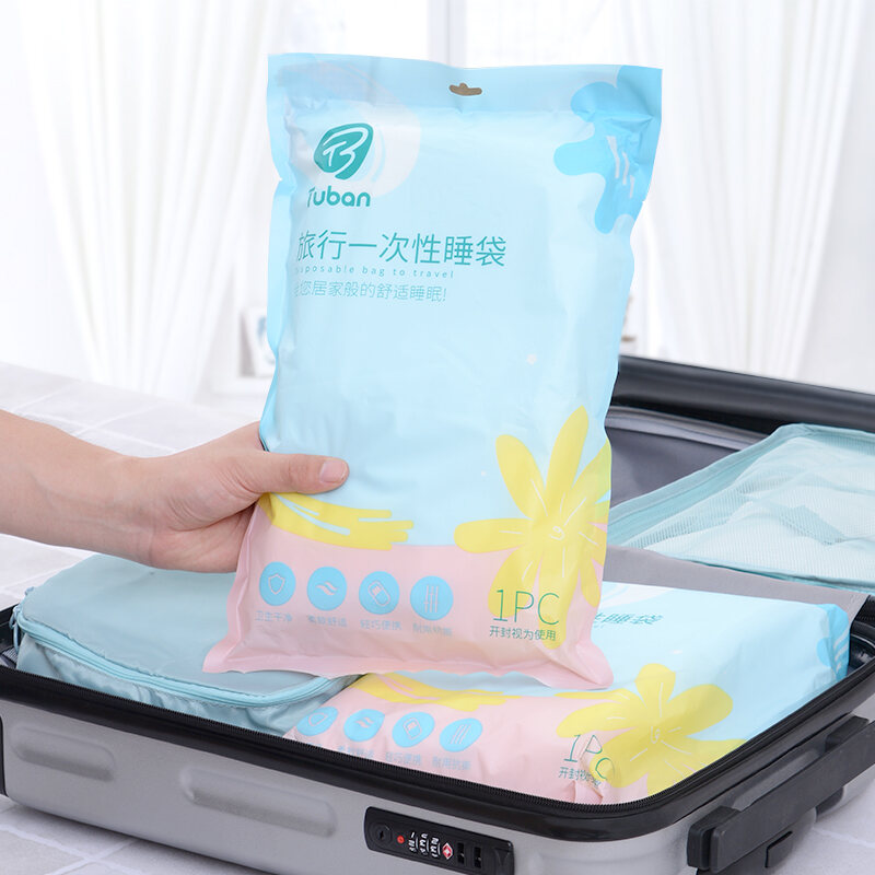 Túi Ngủ Dùng Một Lần Du Lịch Ga Trải Giường Cách Bẩn Khách Sạn Một Người