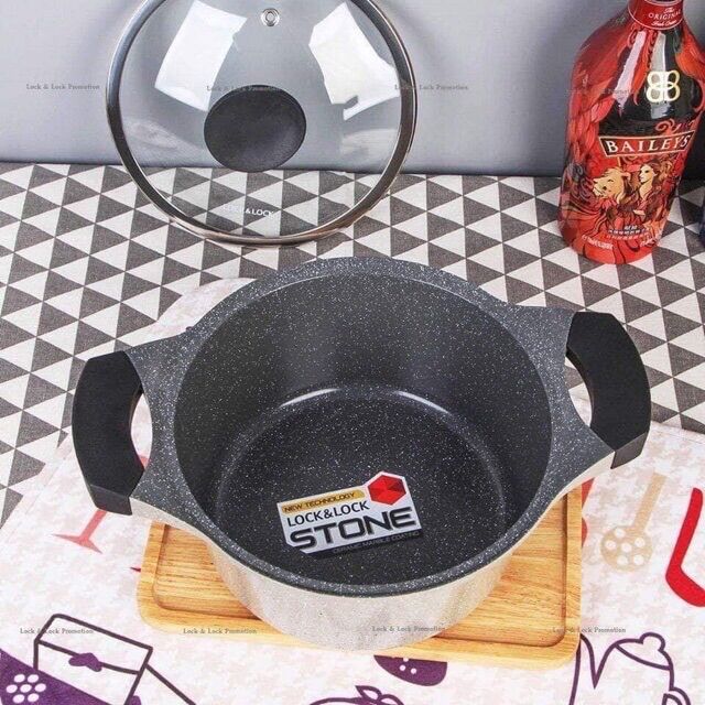 BỘ NỒI STONE LOCK & LOCK THẬT ĐẸP ,XINH