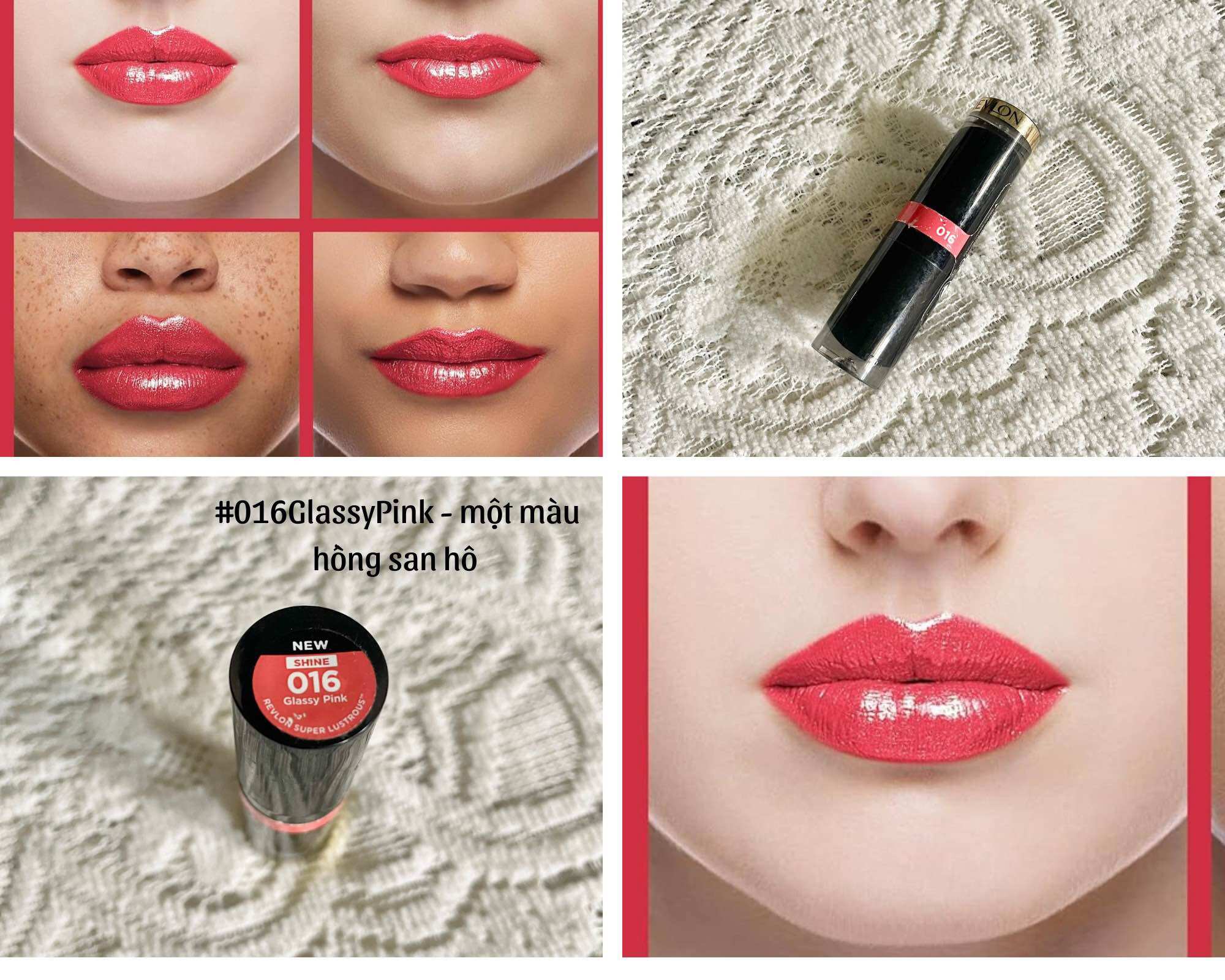 THANH LÝ SON REVLON SUPER LUSTROUS GLASS SHINE LIPSTICK