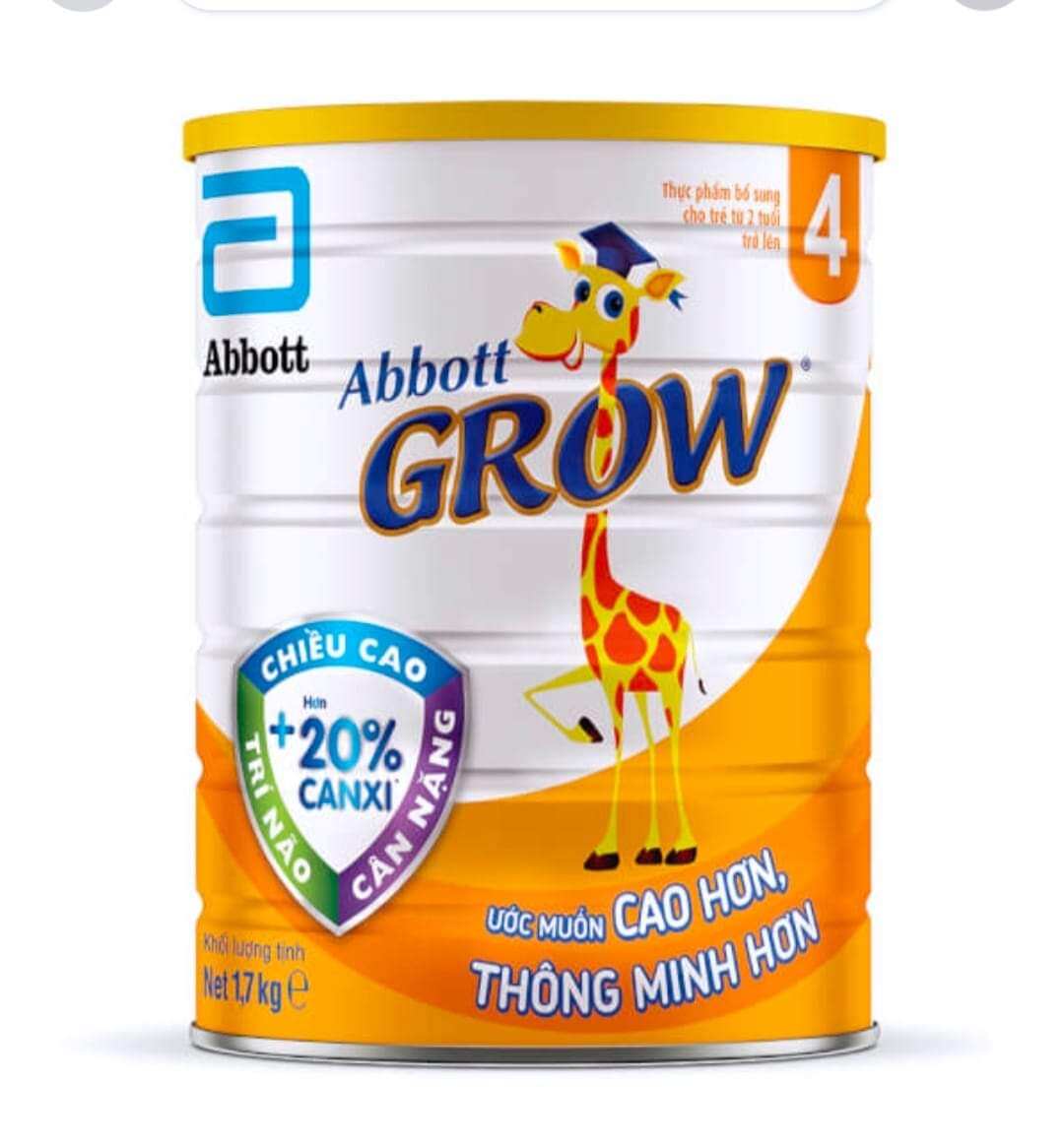 [Chính Hãng] Sữa Grow Abbott Số 4 Dành Bé Từ 2 Tuổi Trở Lên