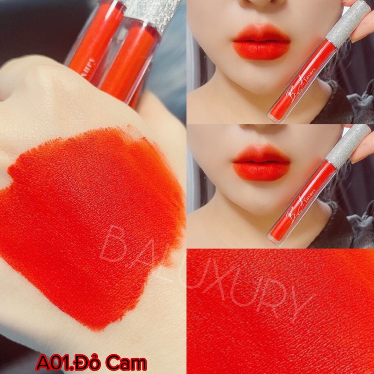 Son hữu cơ không chì B.A Luxury màu son quốc dân