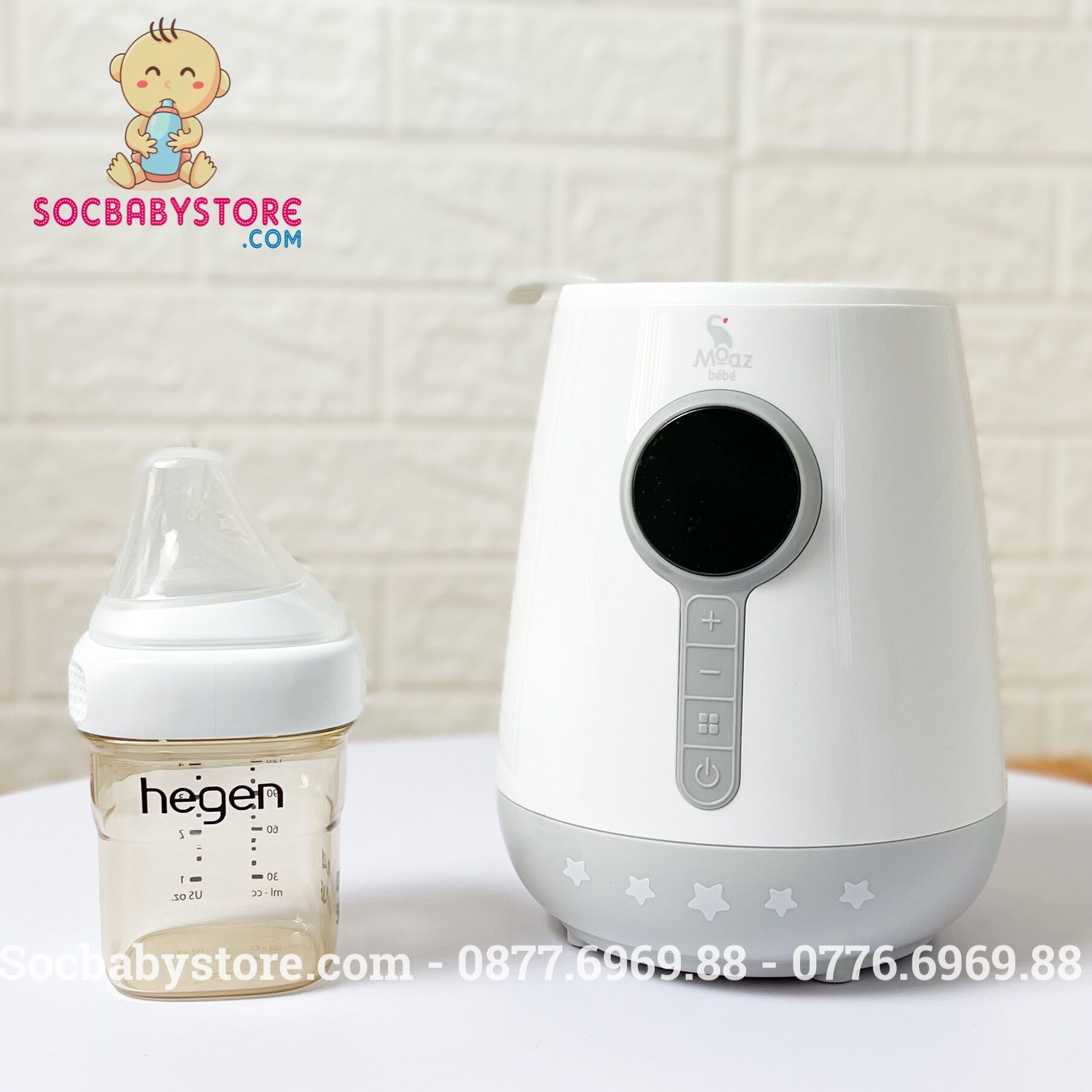 Máy hâm sữa siêu tốc Moaz BéBé MB021