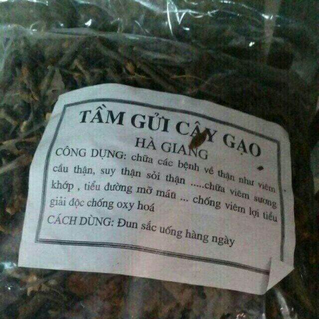 1kg cây tầm gửi gạo hà giang(khô thơm sạch)