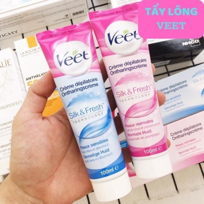 Kem Tẩy Lông Veet 100ml - Tẩy Lông Siêu Sạch - H.E.E COSMETIC