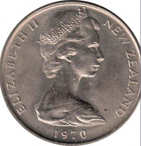 Đồng xu 10 cent của New Zealand