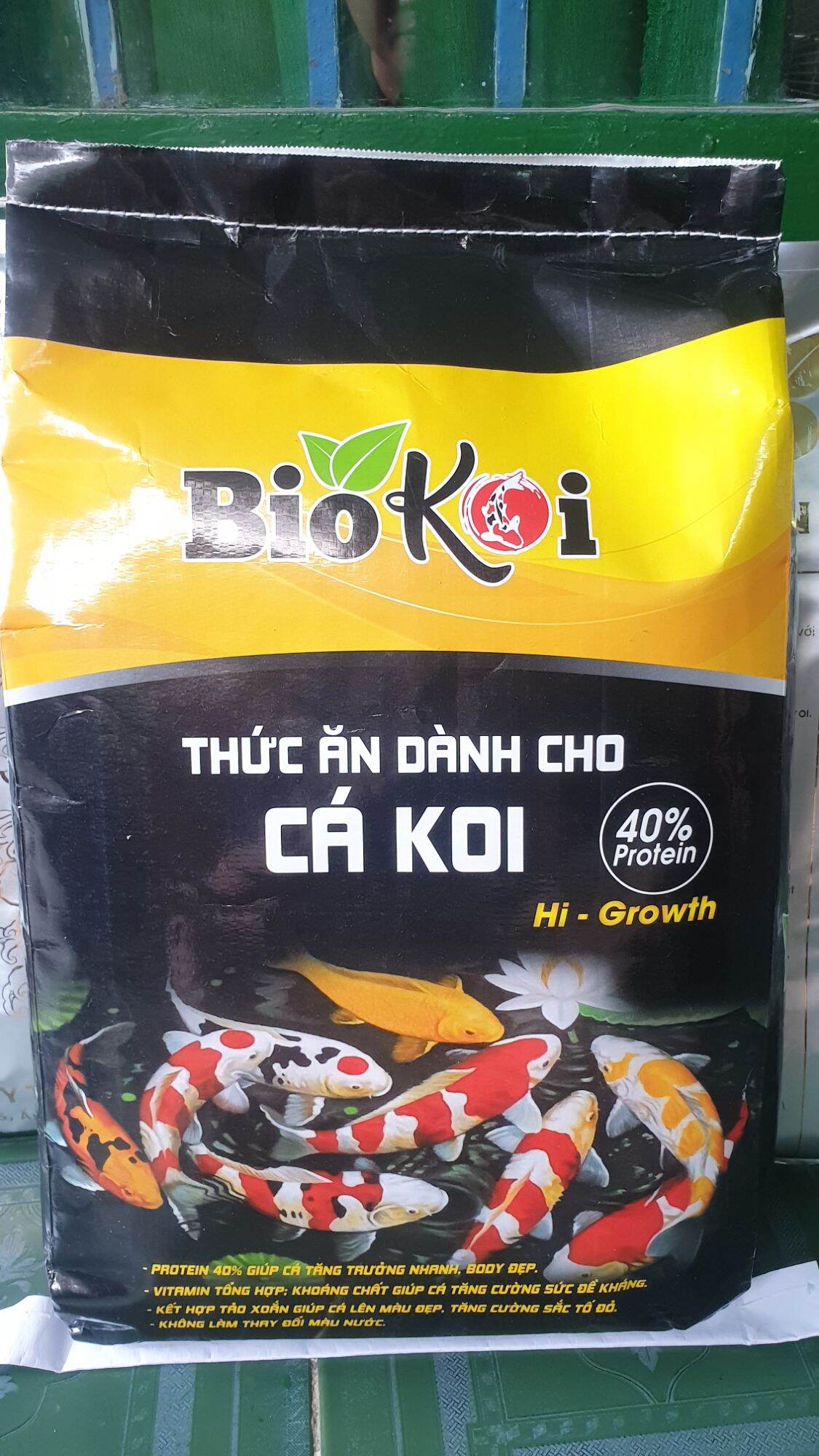 CÁM cá koi 5kg (bio koi 40% protein)