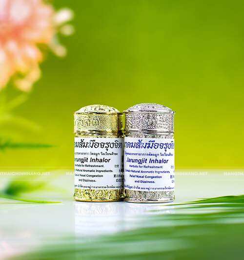 Dầu Hít Xoang Vàng, Xoang Bạc Thái Lan-Thông mũi, giảm xoang