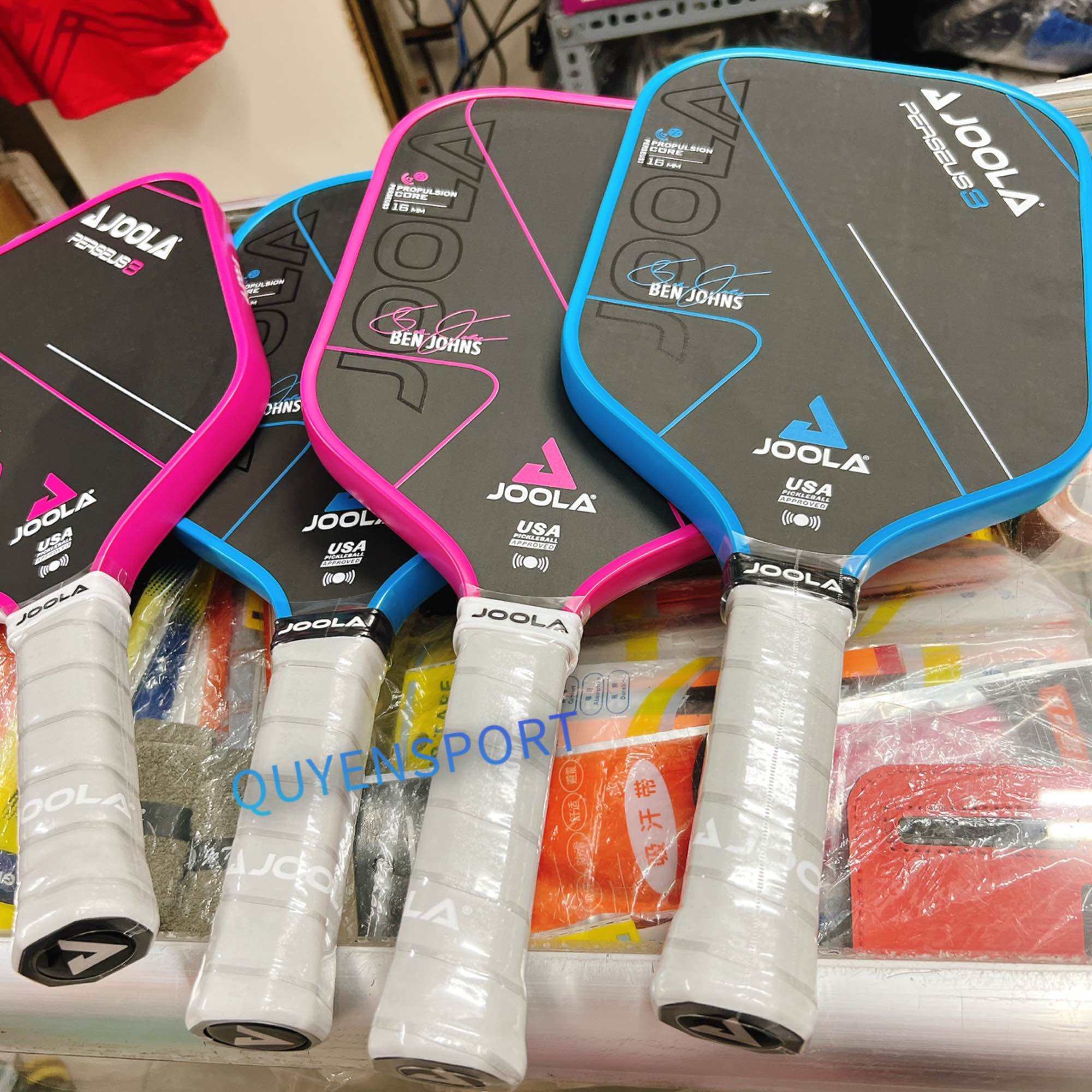 Vợt Pickleball hãng Joola cacbon 16mm siêu nhám cao cấp-Quyensport