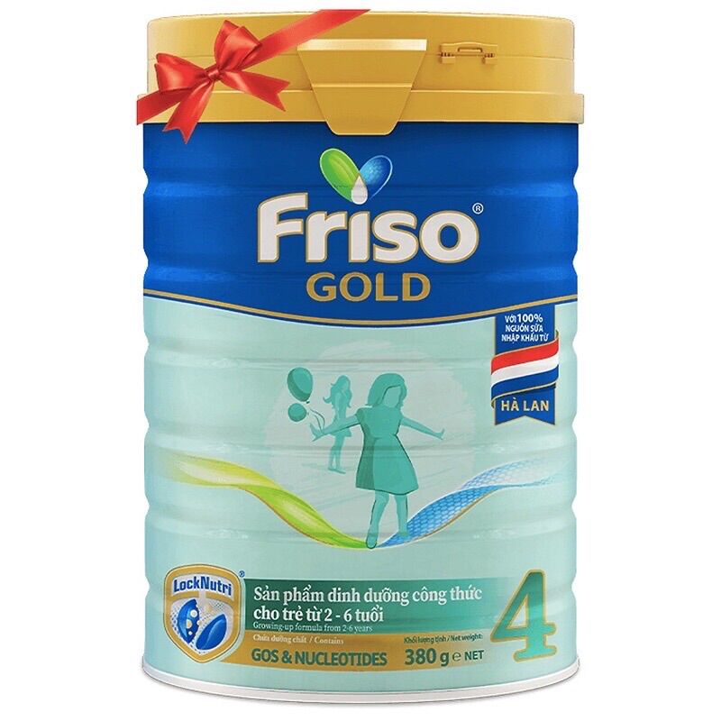 (DATE MỚI) Sữa bột Friso gold số 4 380g