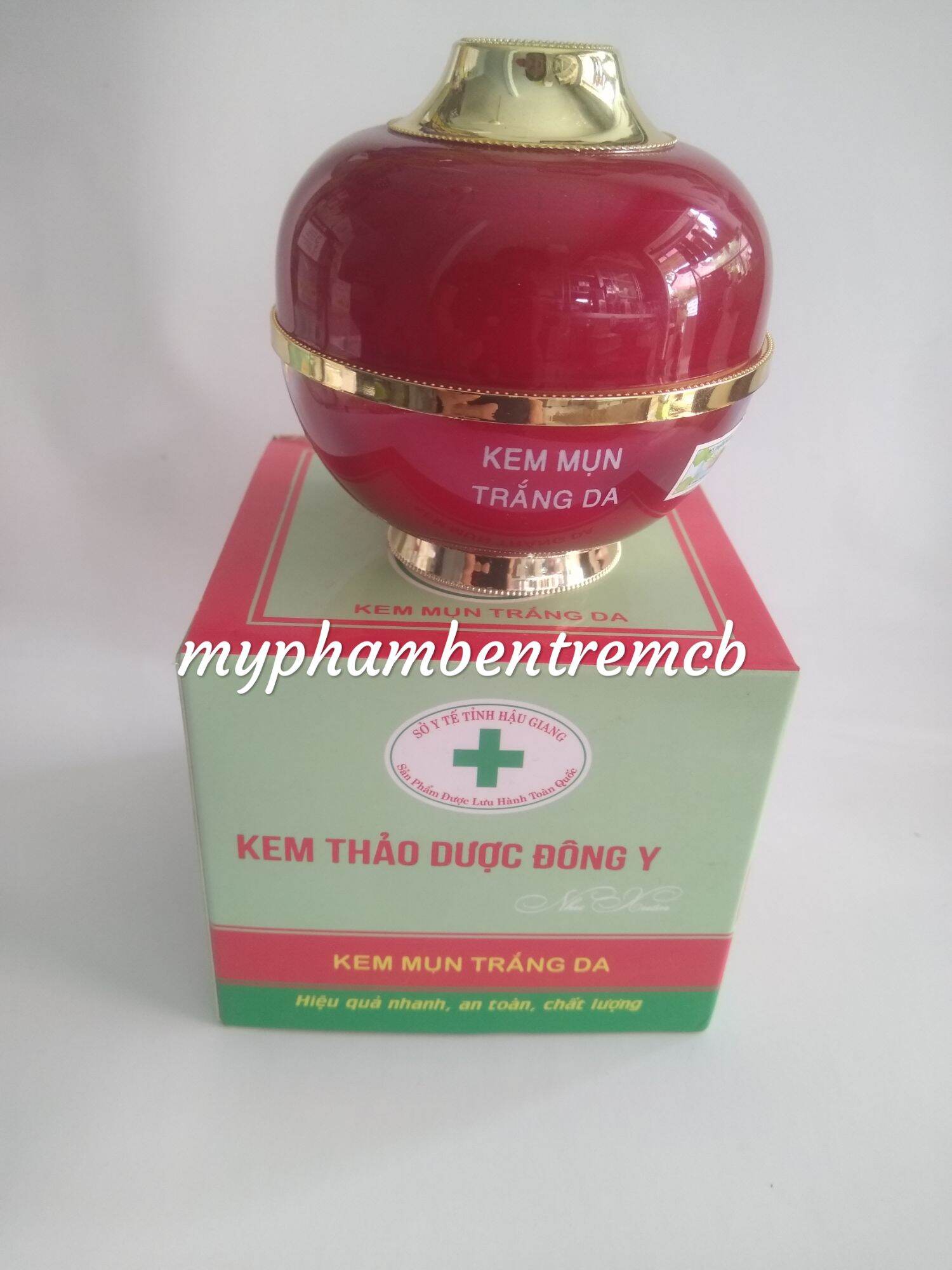 Kem mụn trắng da thảo dược đông y 30g