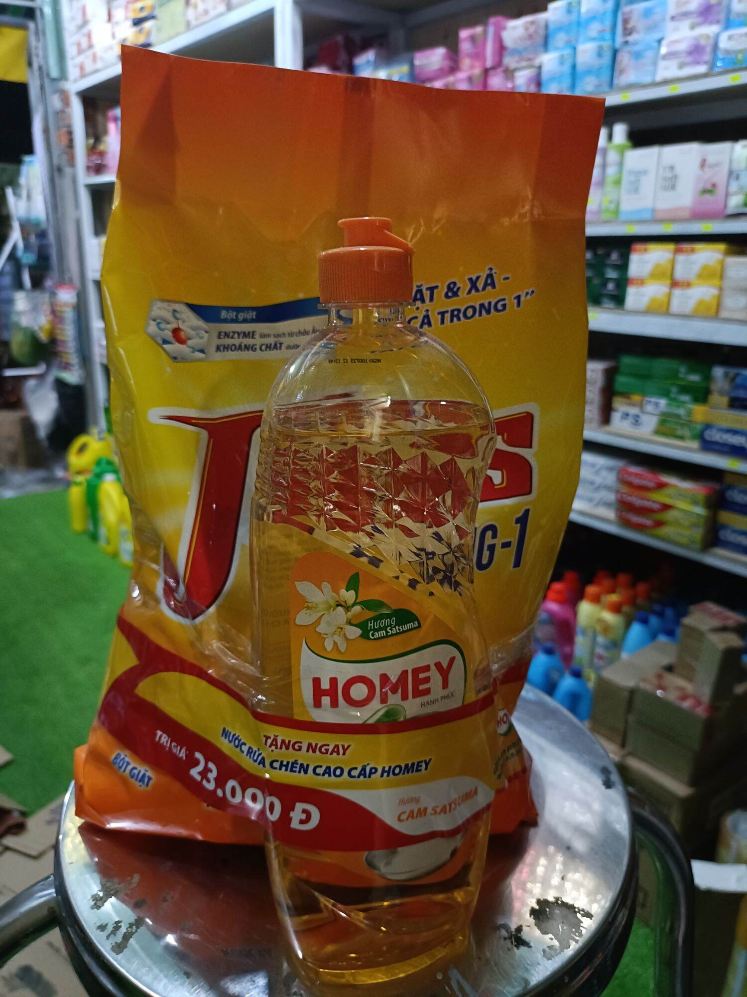 Bột giặt Joins 2 trong 1 gói 2,7Kg