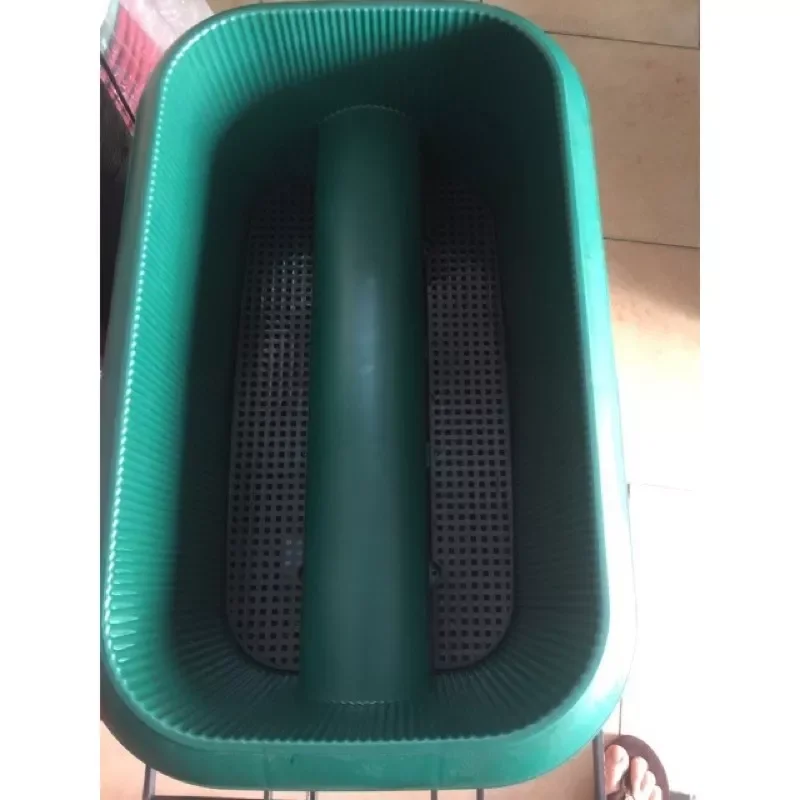 Chậu kẹp lan can hình chữ nhật dài 54cm