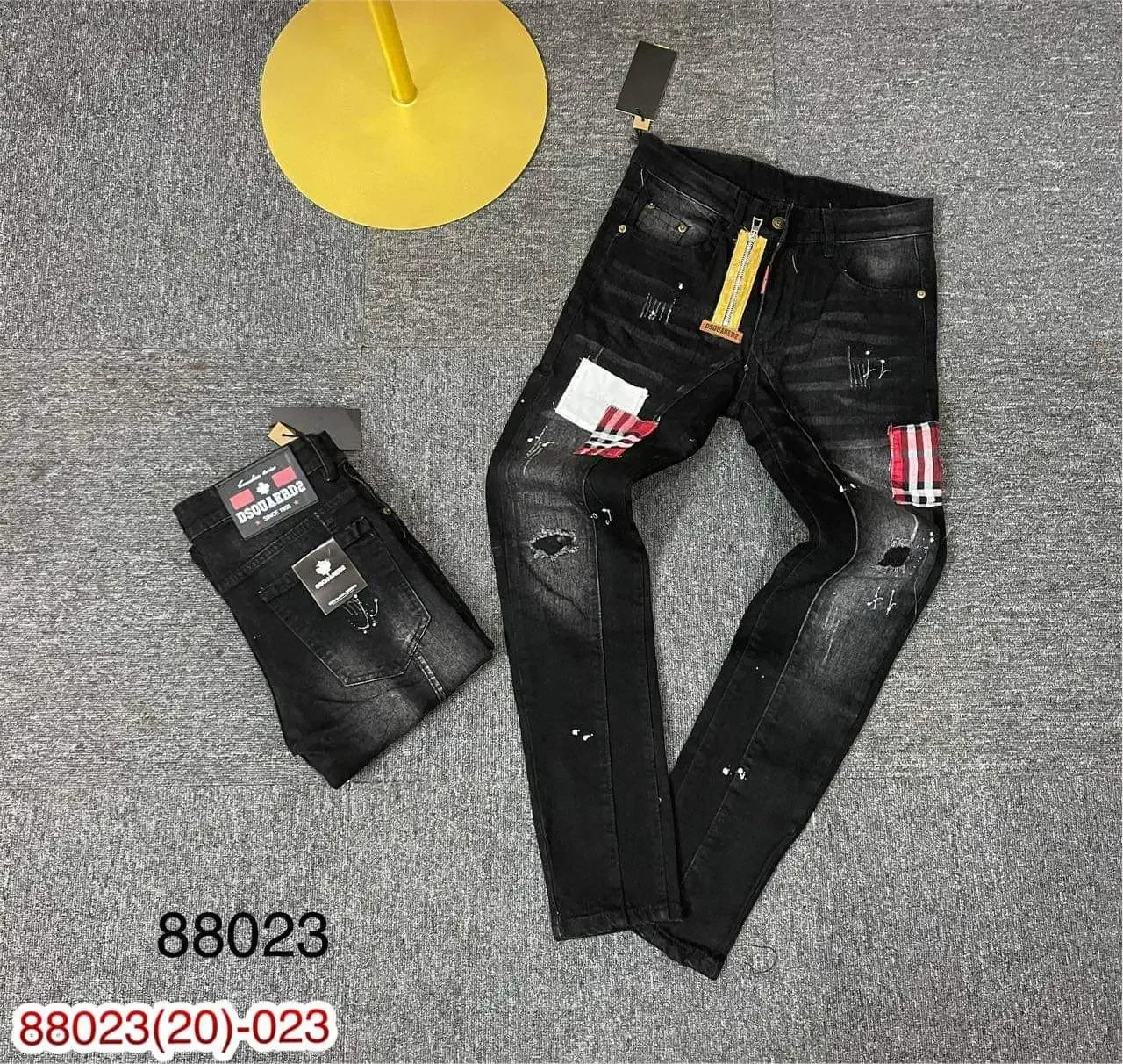 Quần jeans nam dài khoá lệch chất mềm dễ mix đồ bản hot 2021 (3)