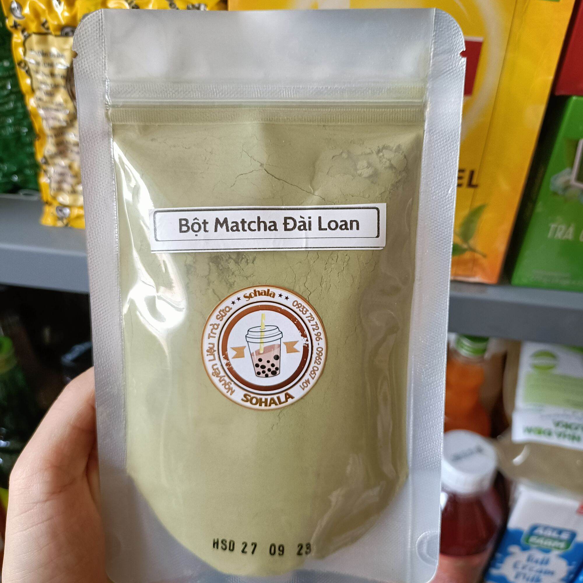 Bột Trà Xanh Matcha Đài Loan EverStyle túi 100G