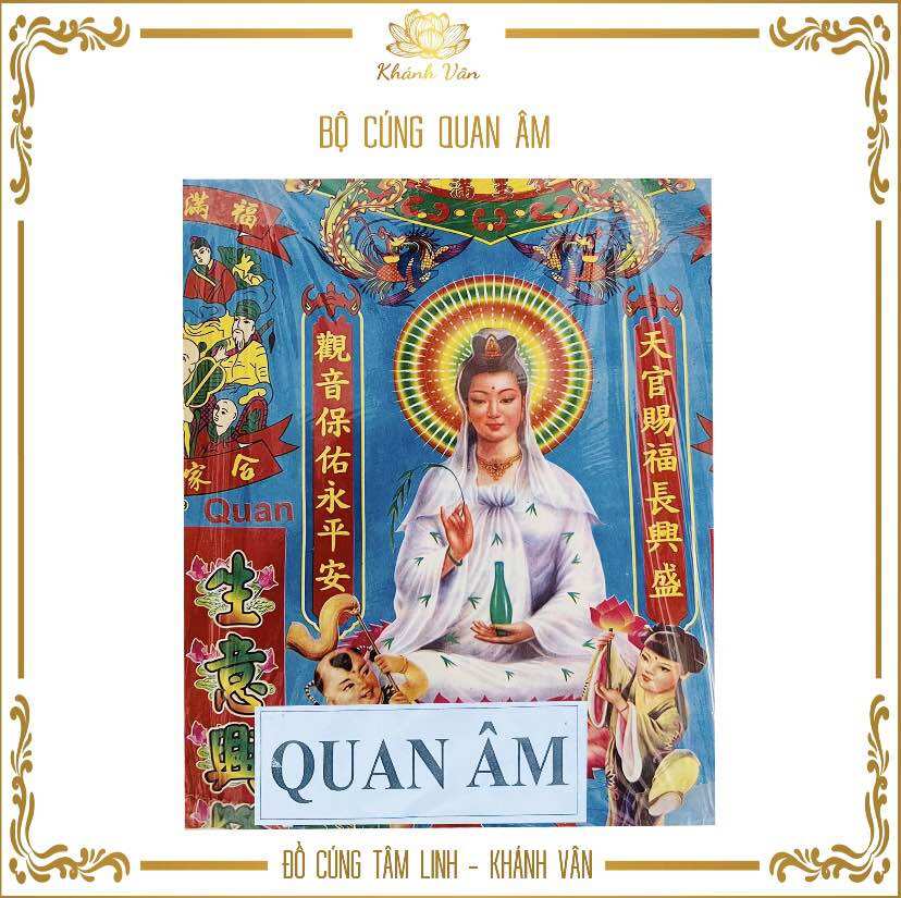 Giấy Cúng Quan Âm - Cúng Bà