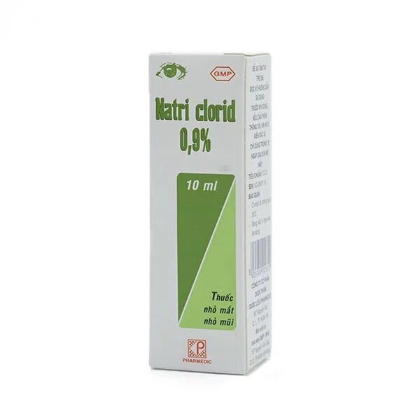 Nhỏ Mắt Natri Clorid 0,9% Pharmedic Rửa Mắt, Mũi Chai 10Ml