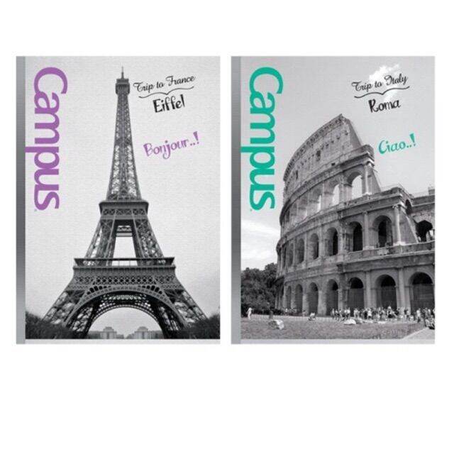 Vở kẻ ngang 200 trang Landscape CAMPUS