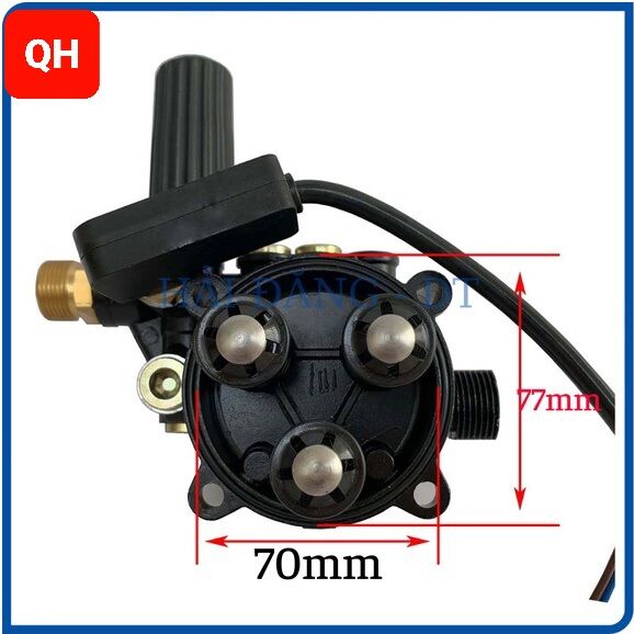 Mini Car Washer Pump Head Set (Note Measurements)