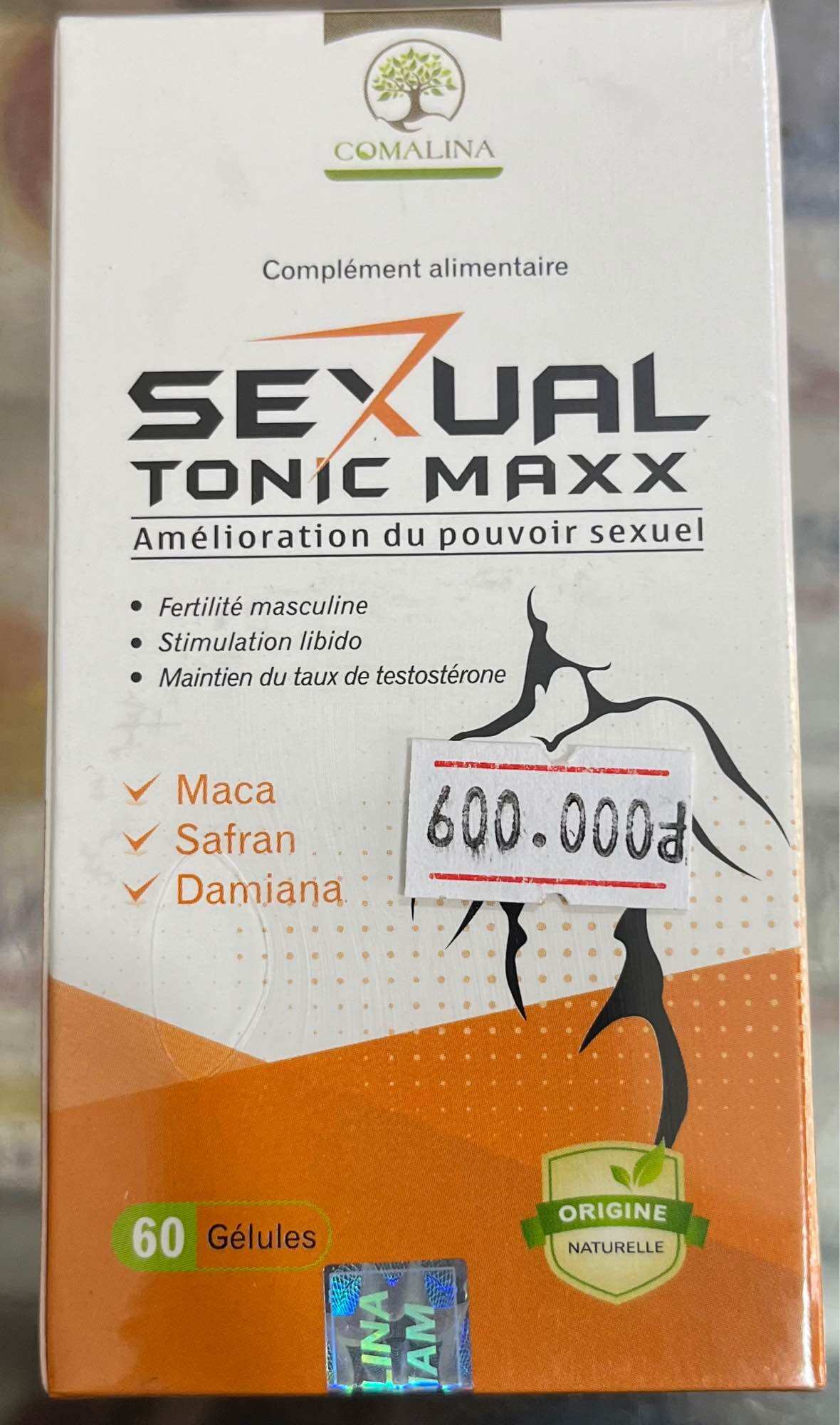 SEXUAL TONIC MAXX BỔ THẬN TRÁNG DƯƠNG