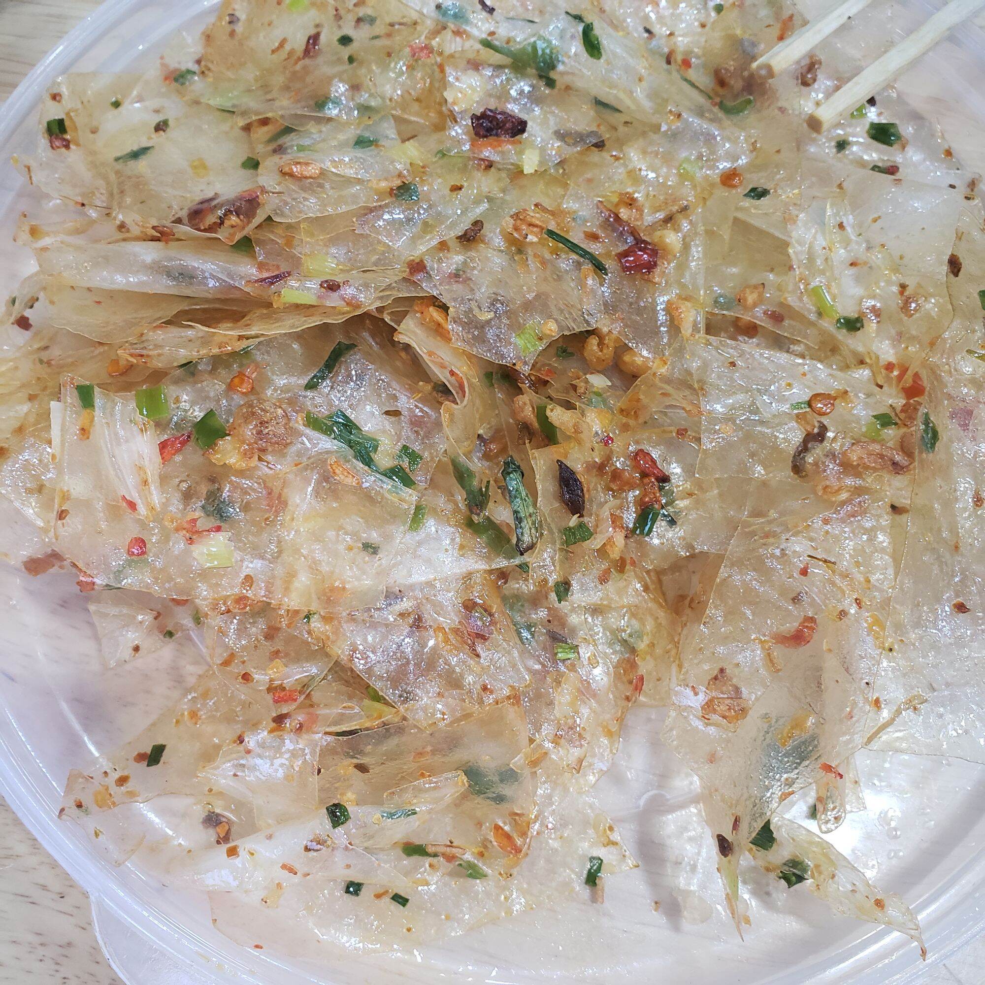 Bánh Tráng Xâu Sa Tế Muối (Xâu 13 bịch nhỏ)