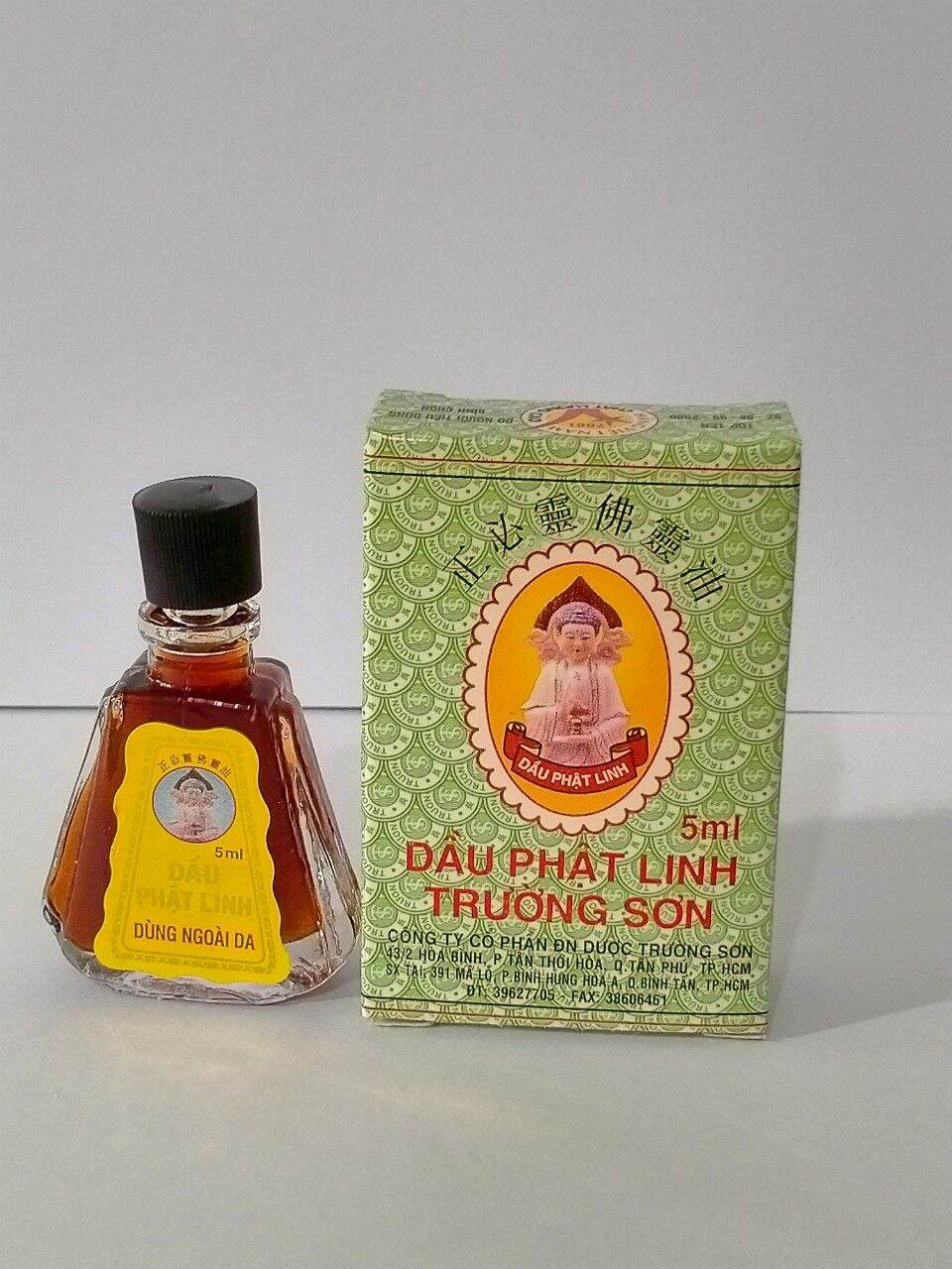 Combo 5 chai DẦU PHẬT LINH TRƯỜNG SƠN Chai 5 ml