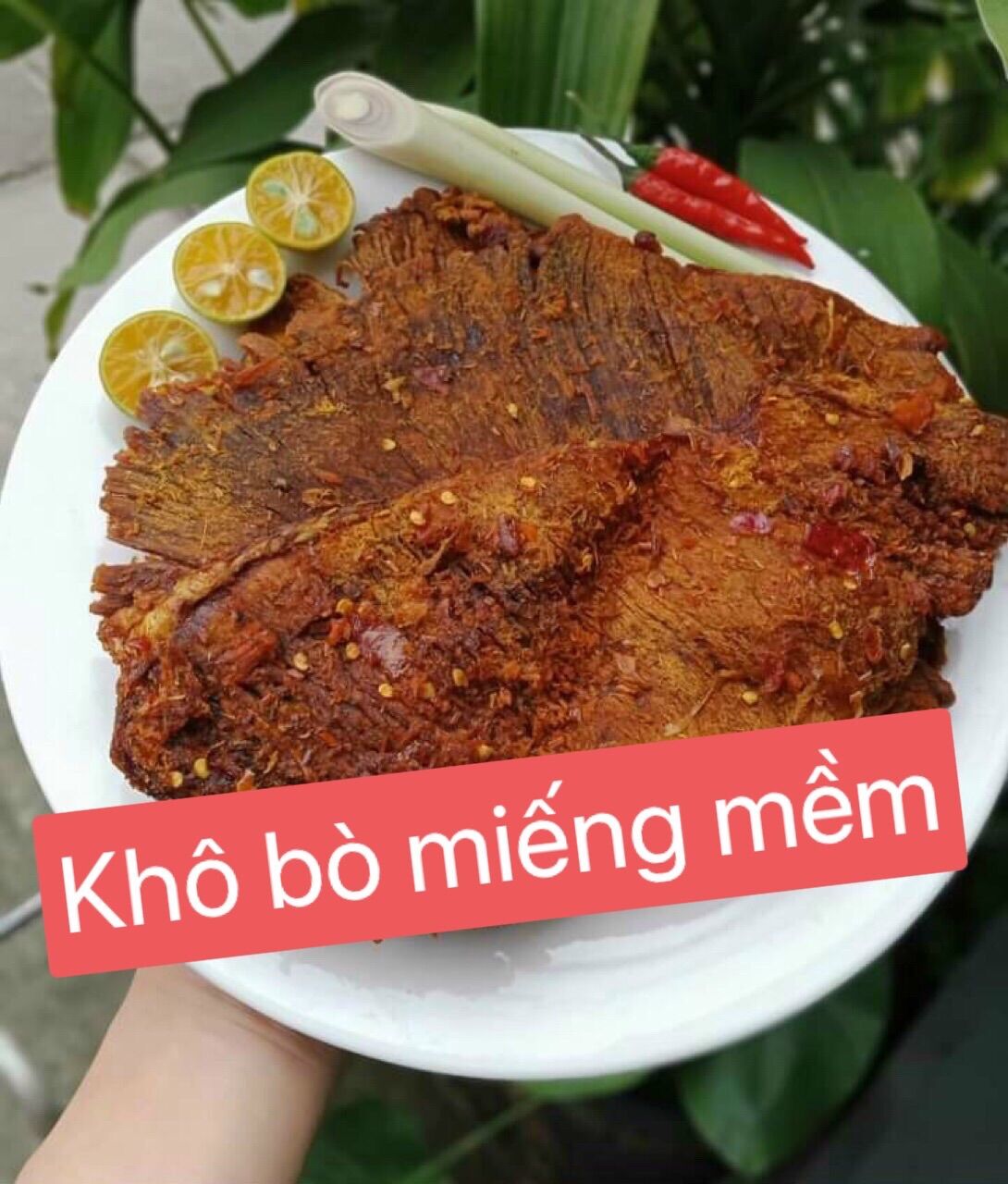 Khô bò miếng mềm