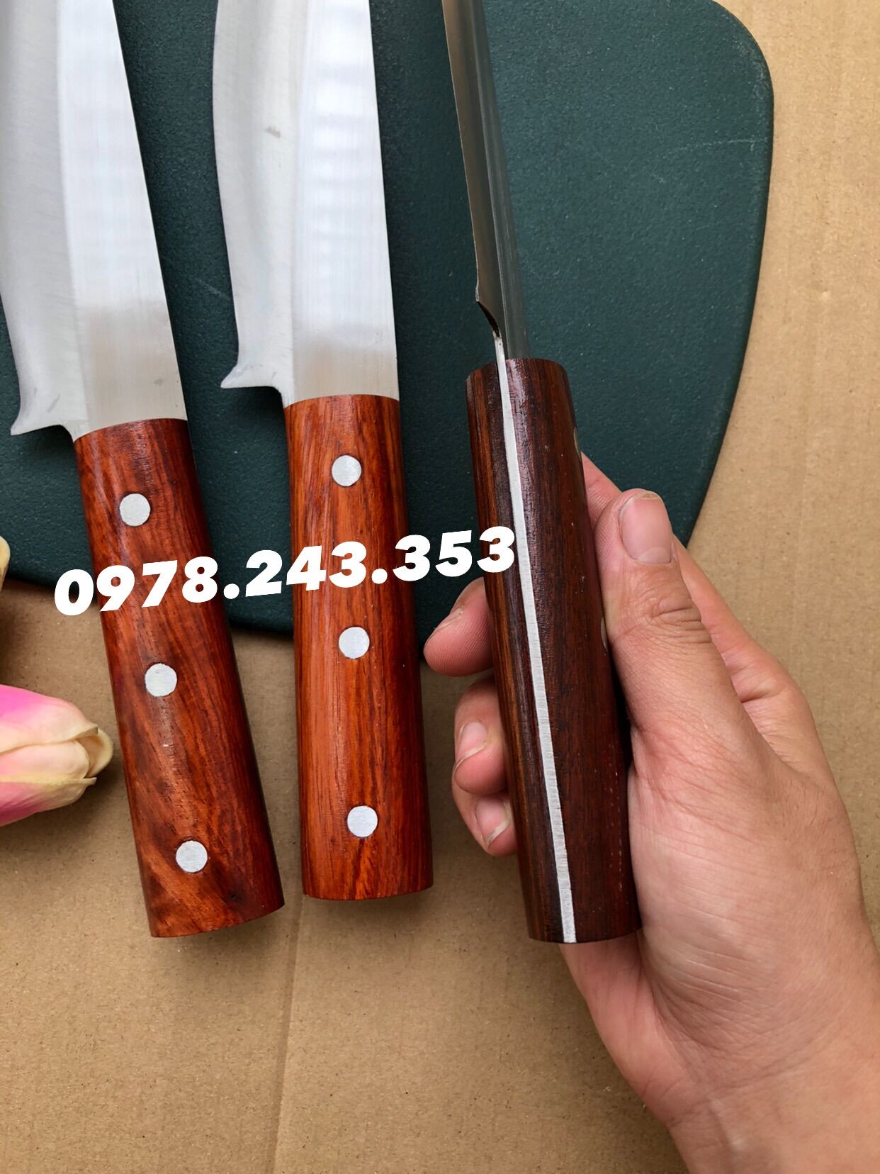 Dao lọc thịt- lọc không han gỉ sắc bén