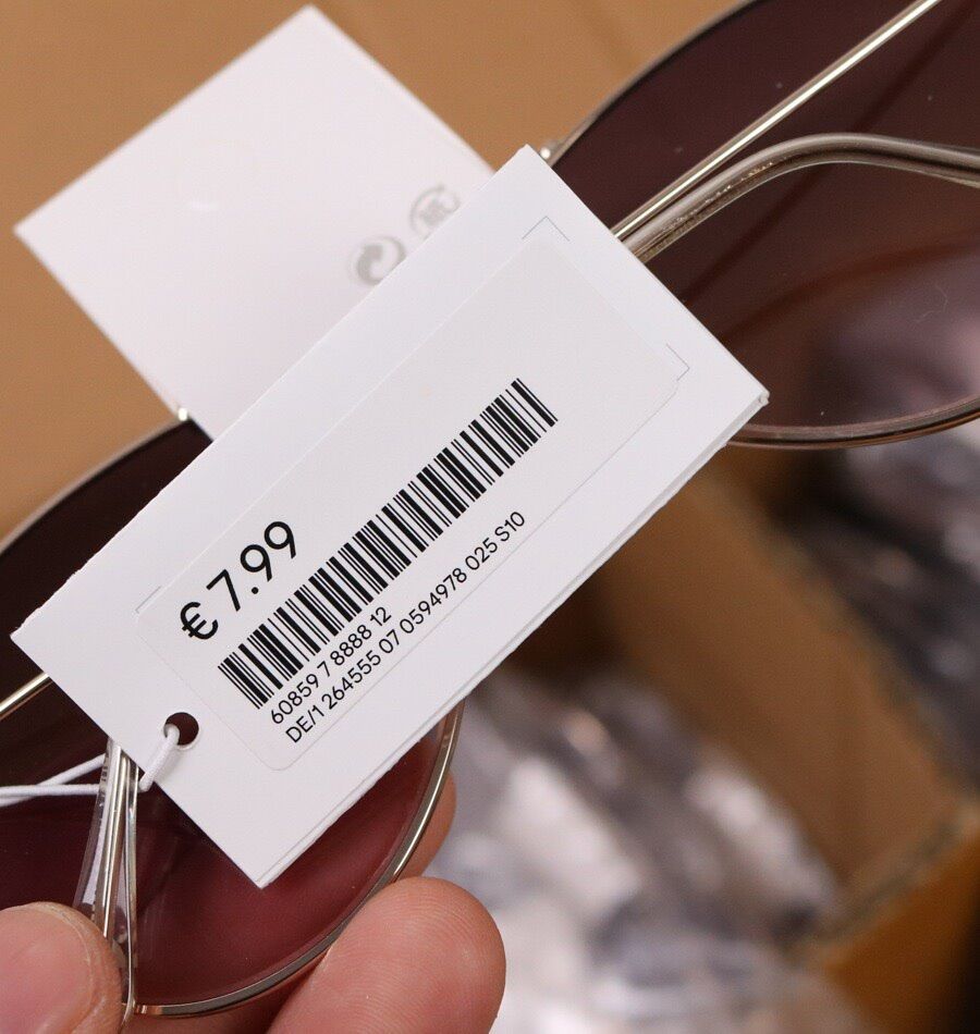 [SALE]Kính Mát Gọng Kim Loại H&M XK
