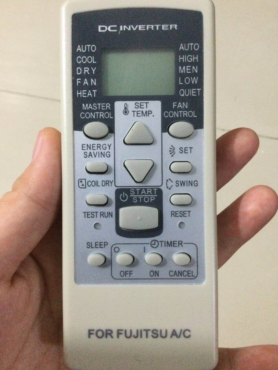 Remote điều khiển máy lạnh Fujitsu inverter