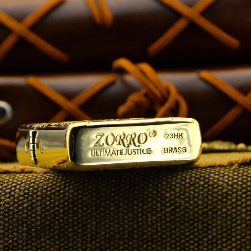 Bật lửa zorro khắc3D 2 mặt tiên hạc cực đẹp(KHÔNG XĂNG)