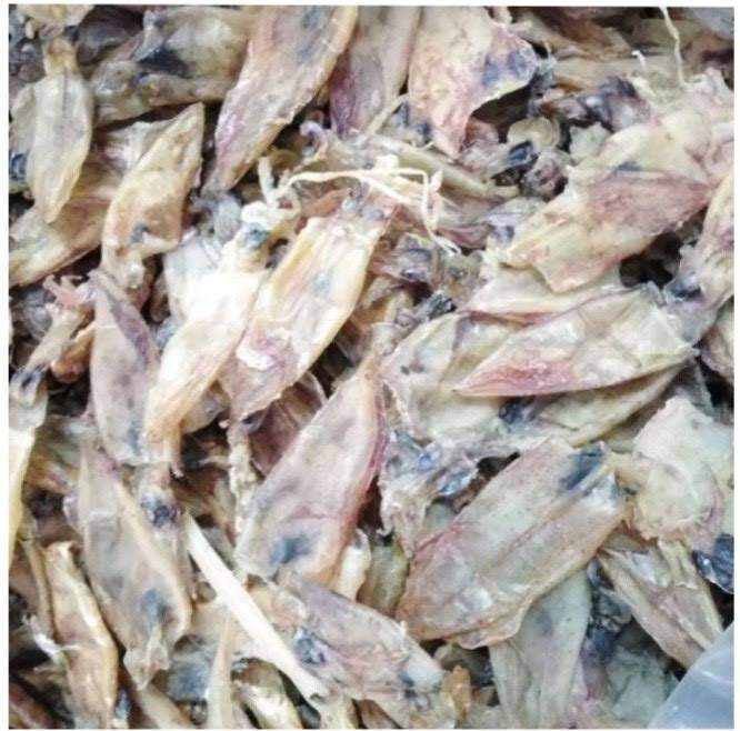khô mực chuối (mực phơi nguyên con loại nhỏ)
