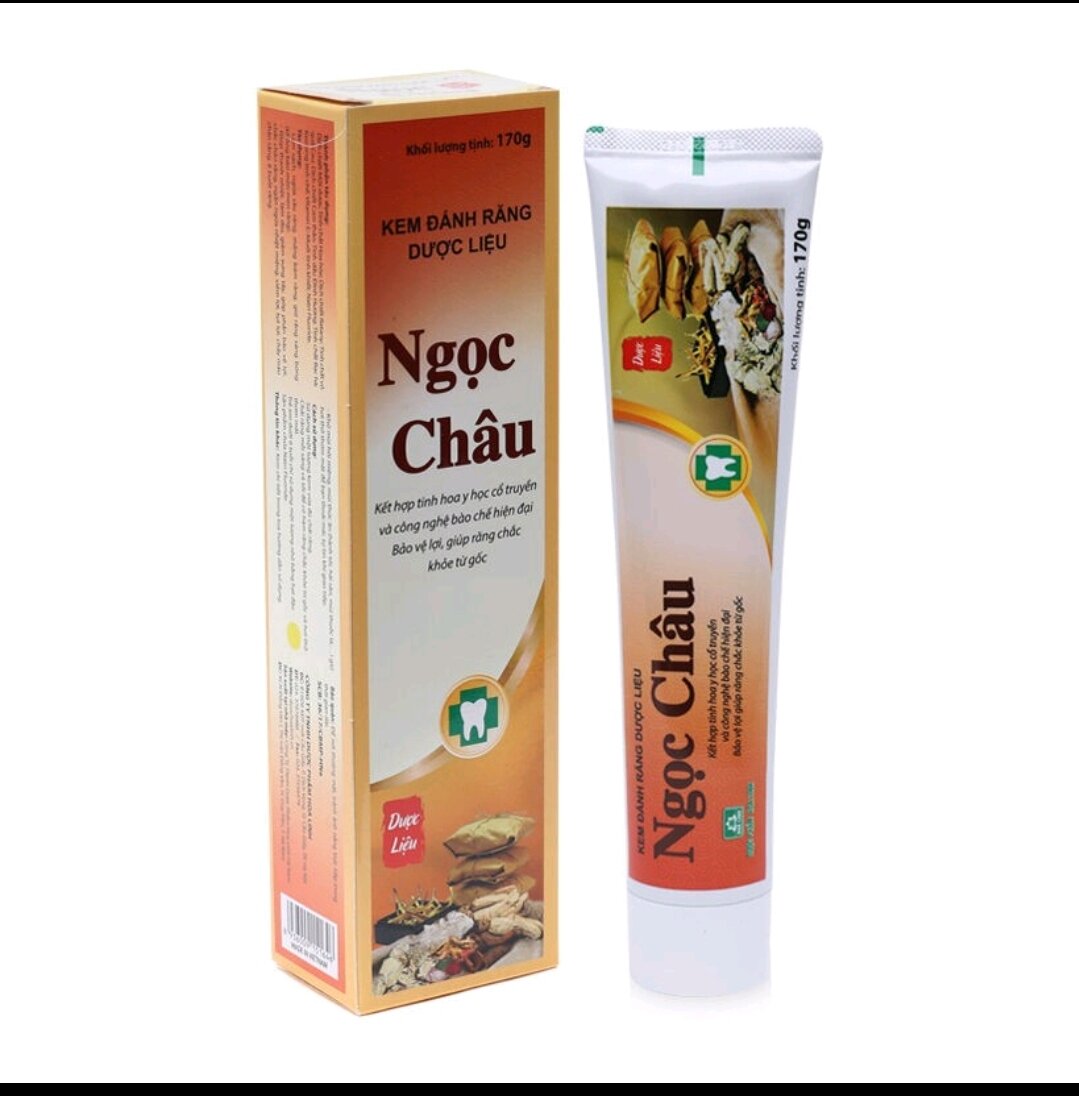 Kem đánh răng NGỌC CHÂU  - Tuýp 170g.