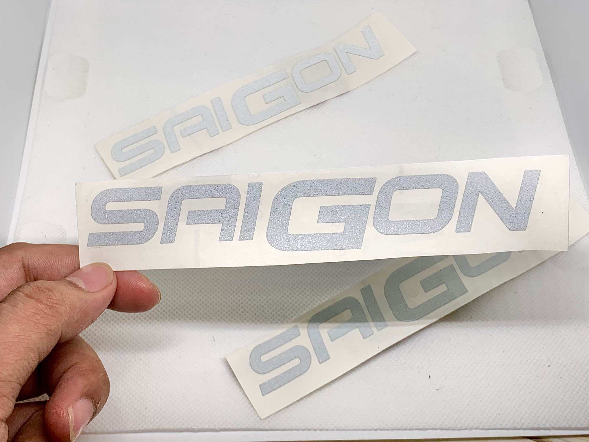 Tem Sticker Saigon | Decal Phản Quang