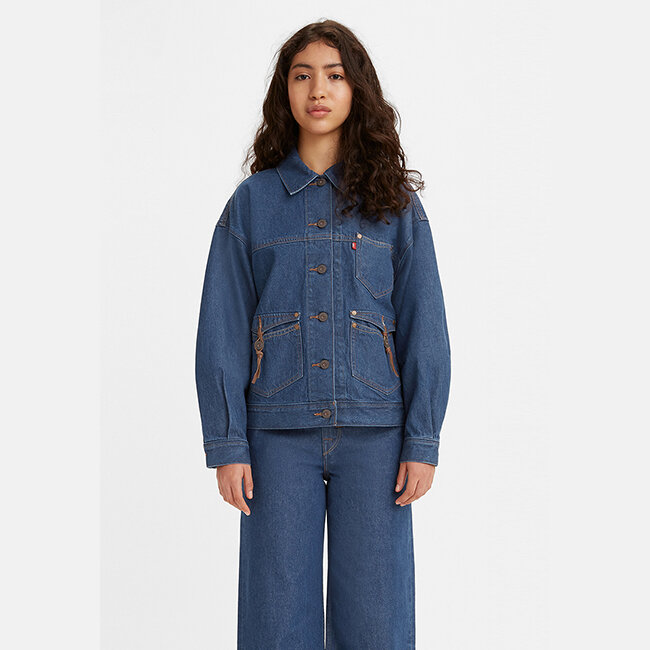 Levi's - áo khoác jeans nữ a2671-0000