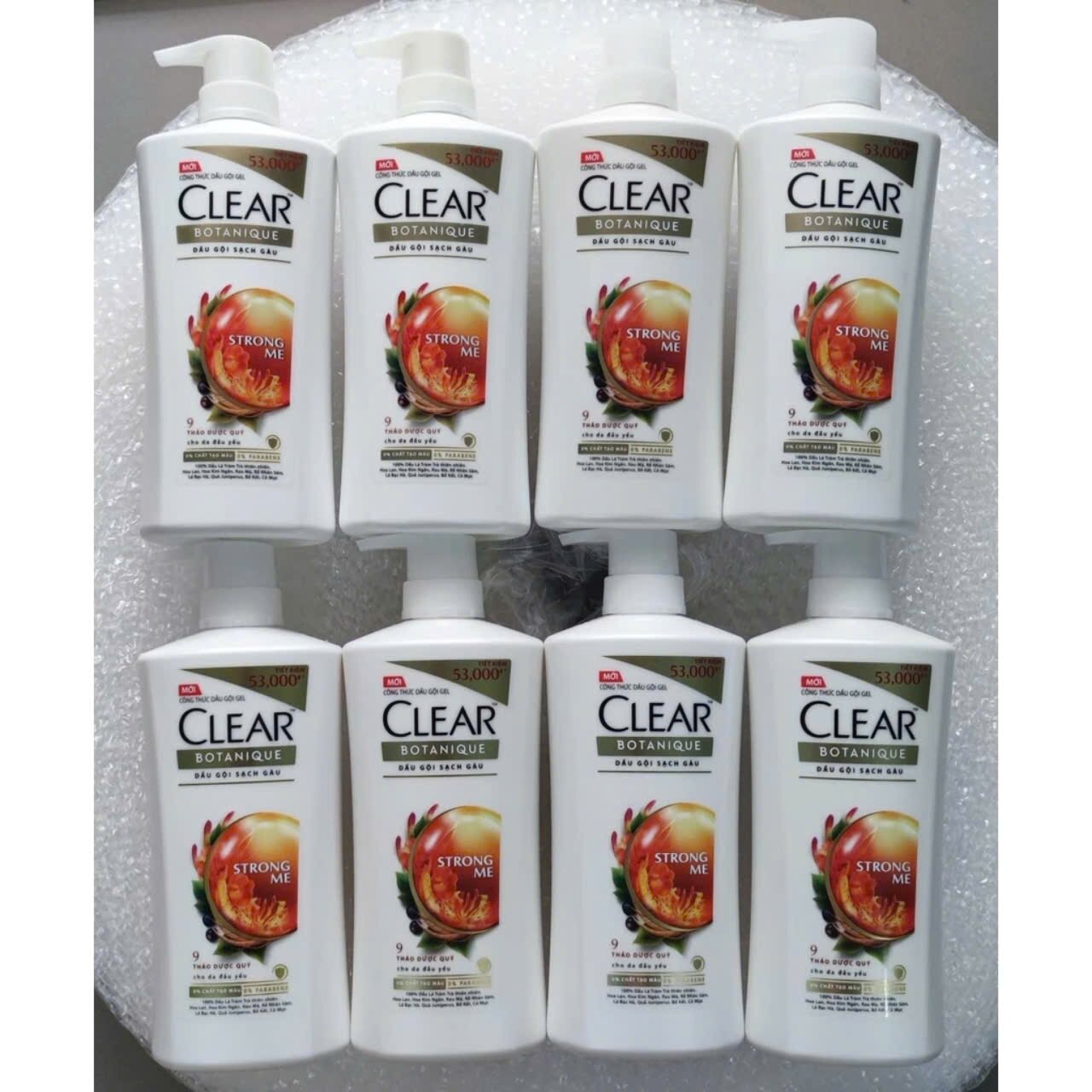 Dầu gội Clear thảo dược 630g Botanique ( 9 loại thảo dược quý )
