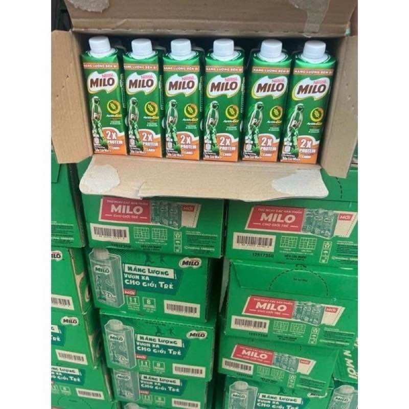 Combo 5 chai sữa milo nắp vặn có đường 210ml