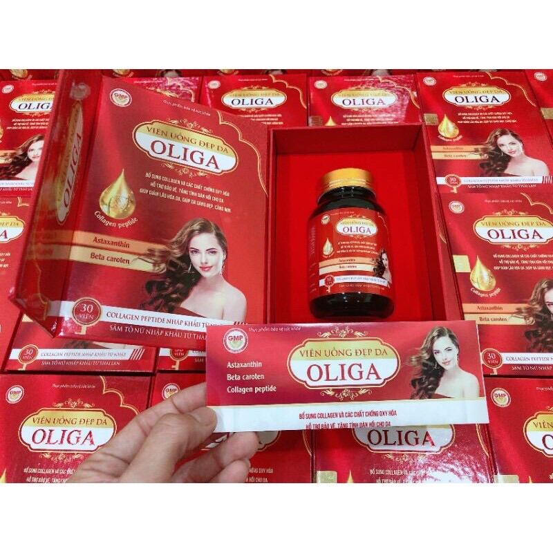 Viên Uống Đẹp Da Collagen Oliga Free Ship Bổ Sung Collagen Và Các Chất Chống Oxy Hoá Hỗ Trợ Bảo Vệ Tăng Tính Đàn