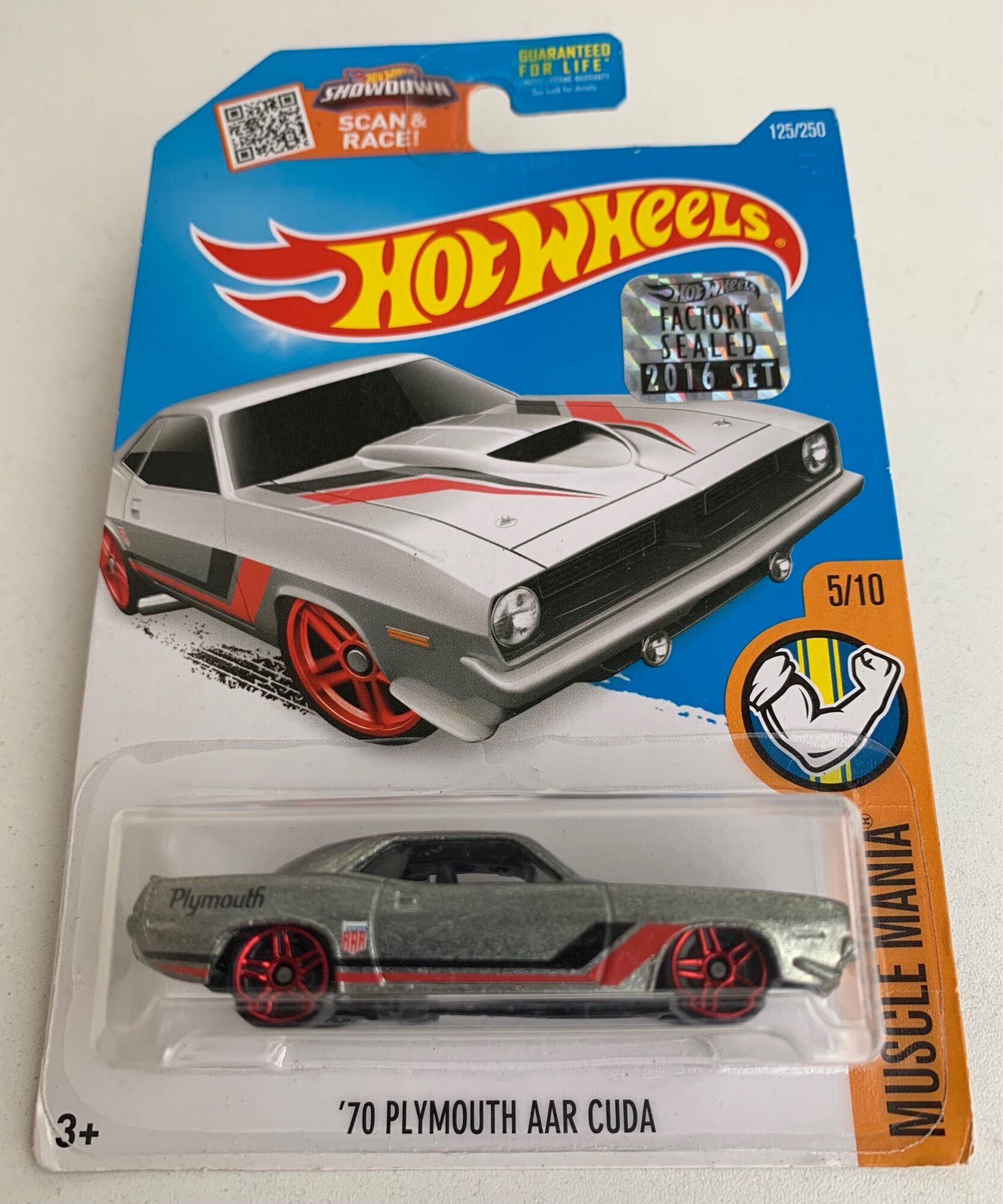 Hot wheels zamac '70 plymouth aar cuda