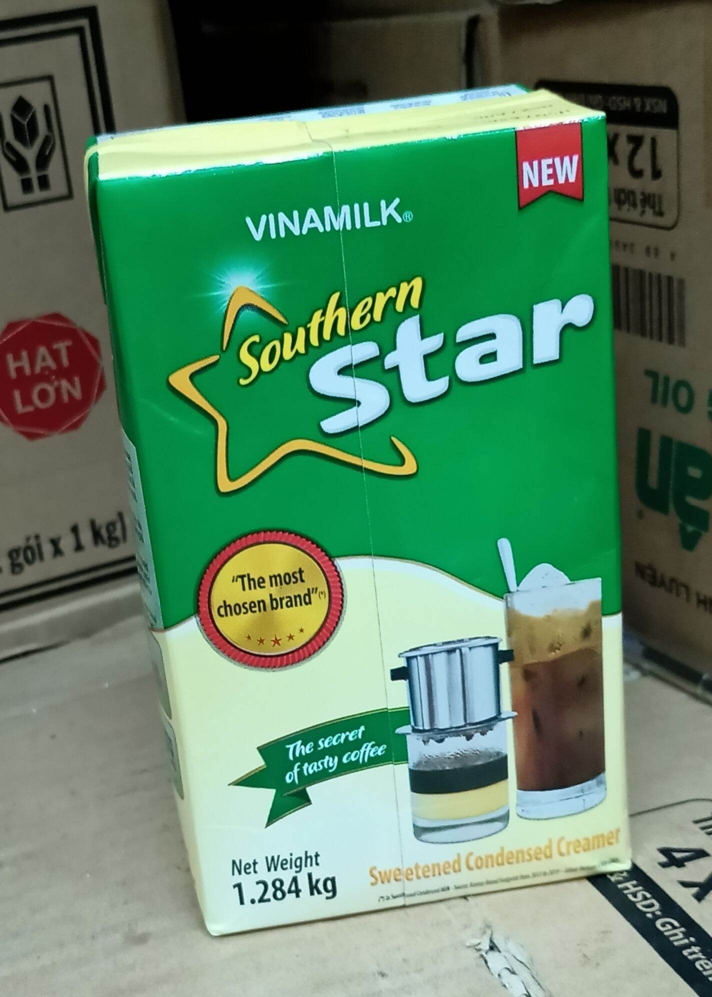 Sữa đặc hộp giấy ngôi sao phương nam