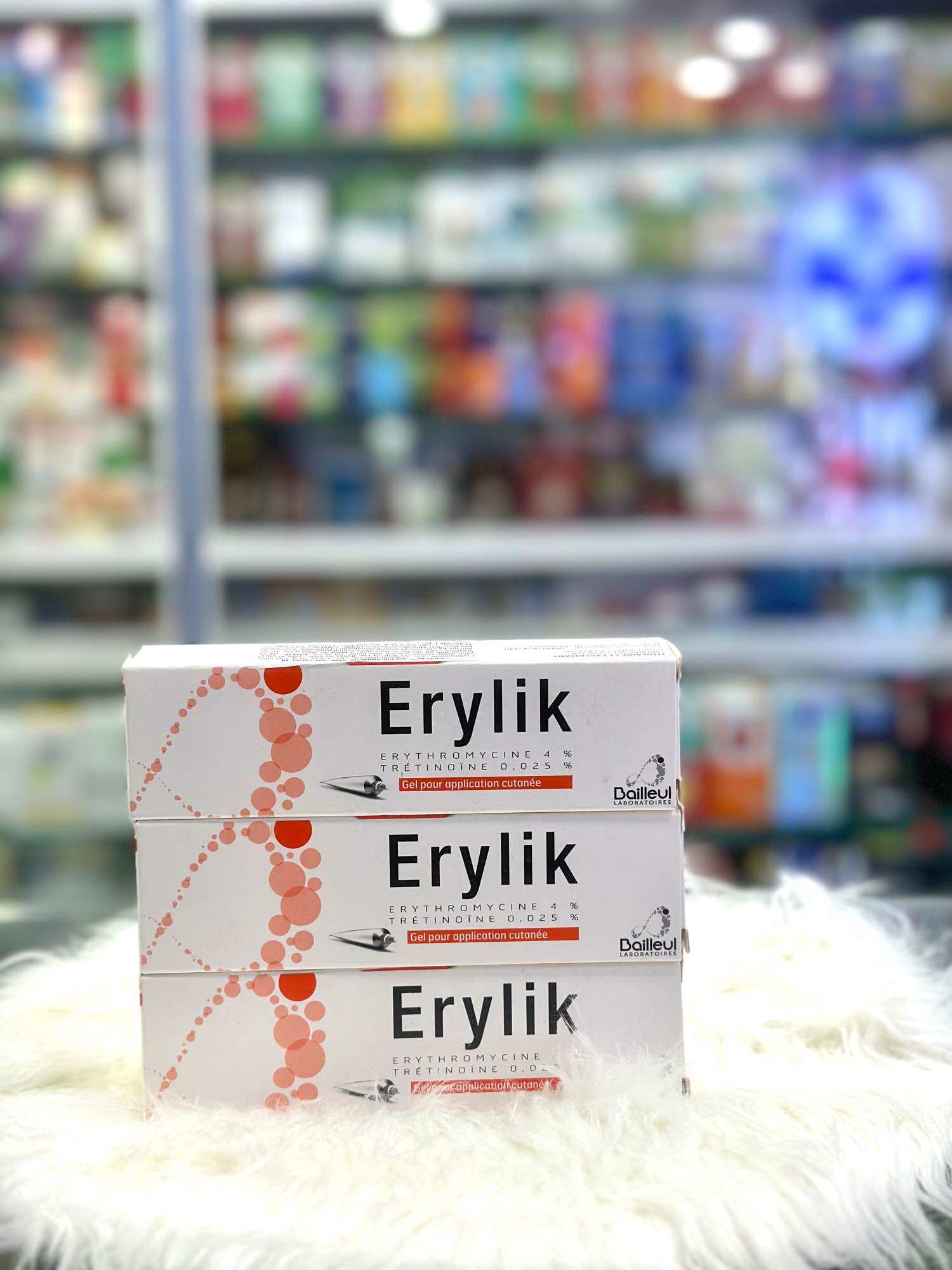 ERYLIK HỖ TRỢ MỤN VIÊM ĐỎ TUYP 30GRAM