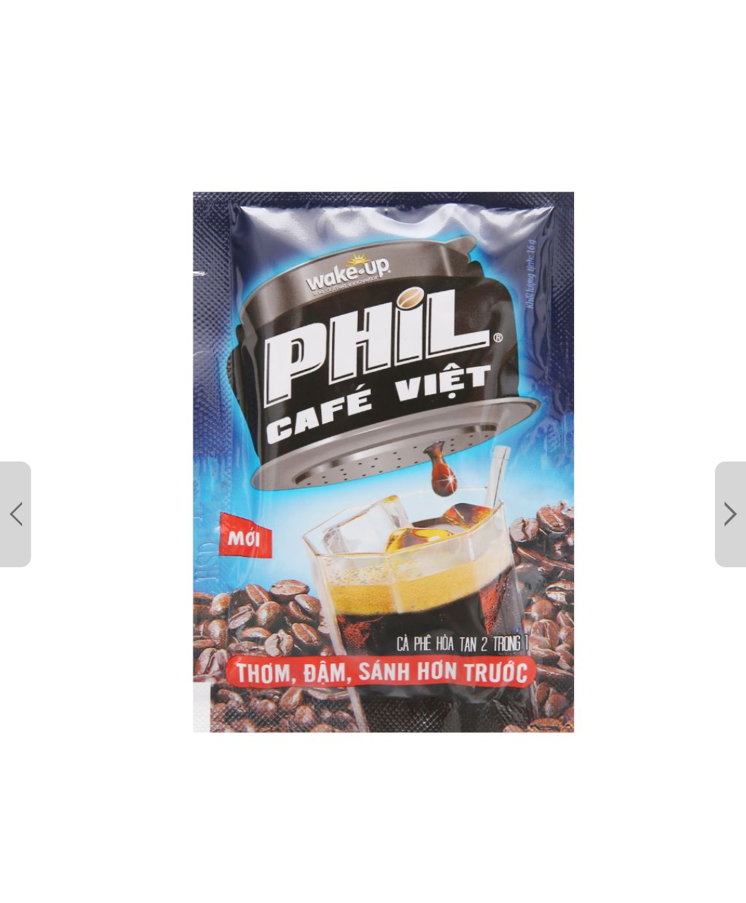 ComBo 2 Hộp Cà Phê Đen Phil Thơm Ngon Sánh Đậm (15gói x 16gram) DATE MỚI