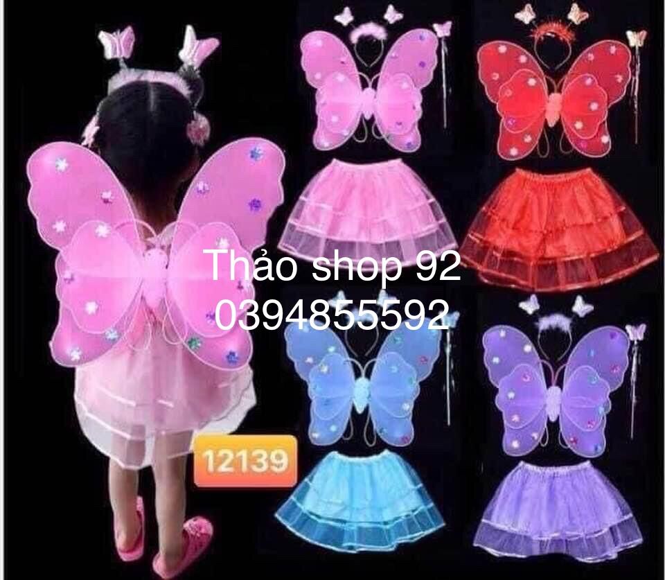 Bộ Cánh bướm tiên chơi trung thu cho bé