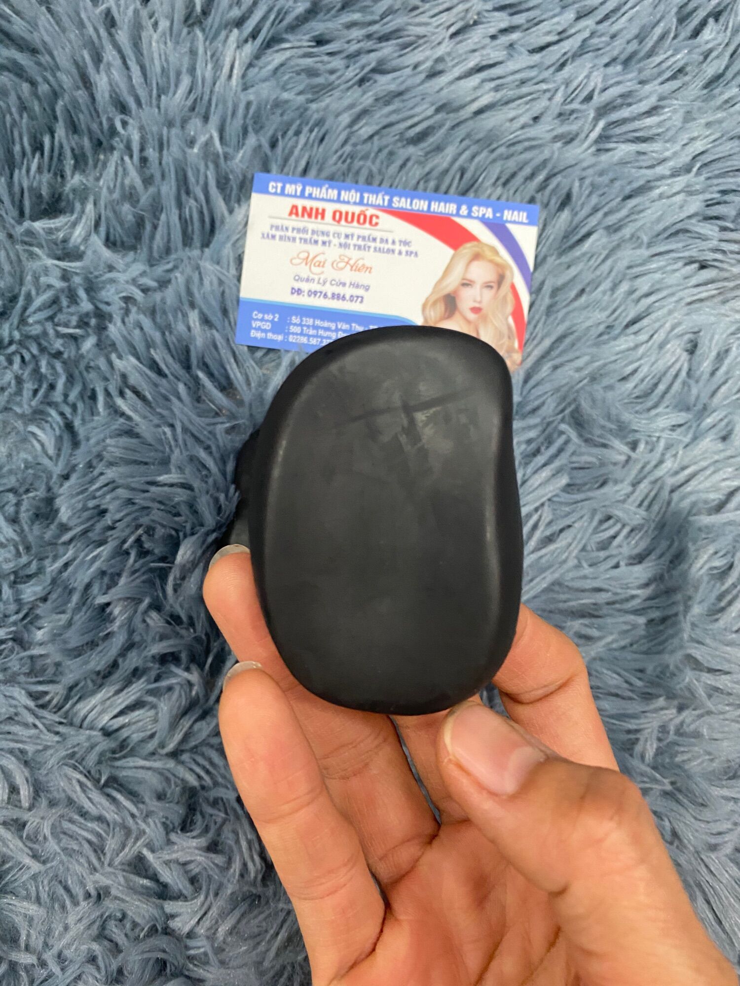 Chụp tai cao su nhuộm tóc
