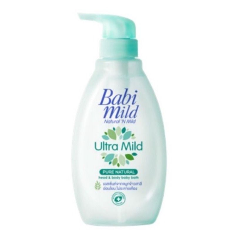 Sữa tắm gội Babi Mild 380ml-400mlThái Lan