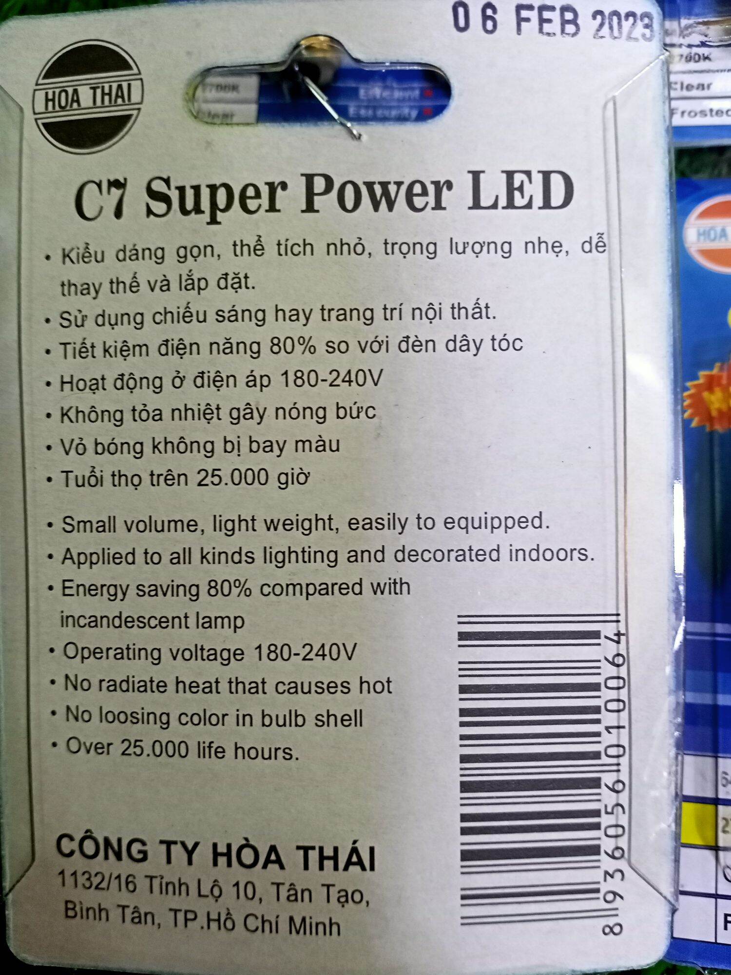 Bóng ớt led màu đỏ