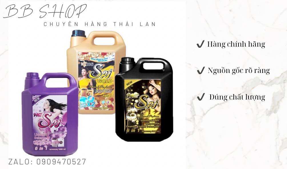 Nước giặt hc spj 6 trong 1
