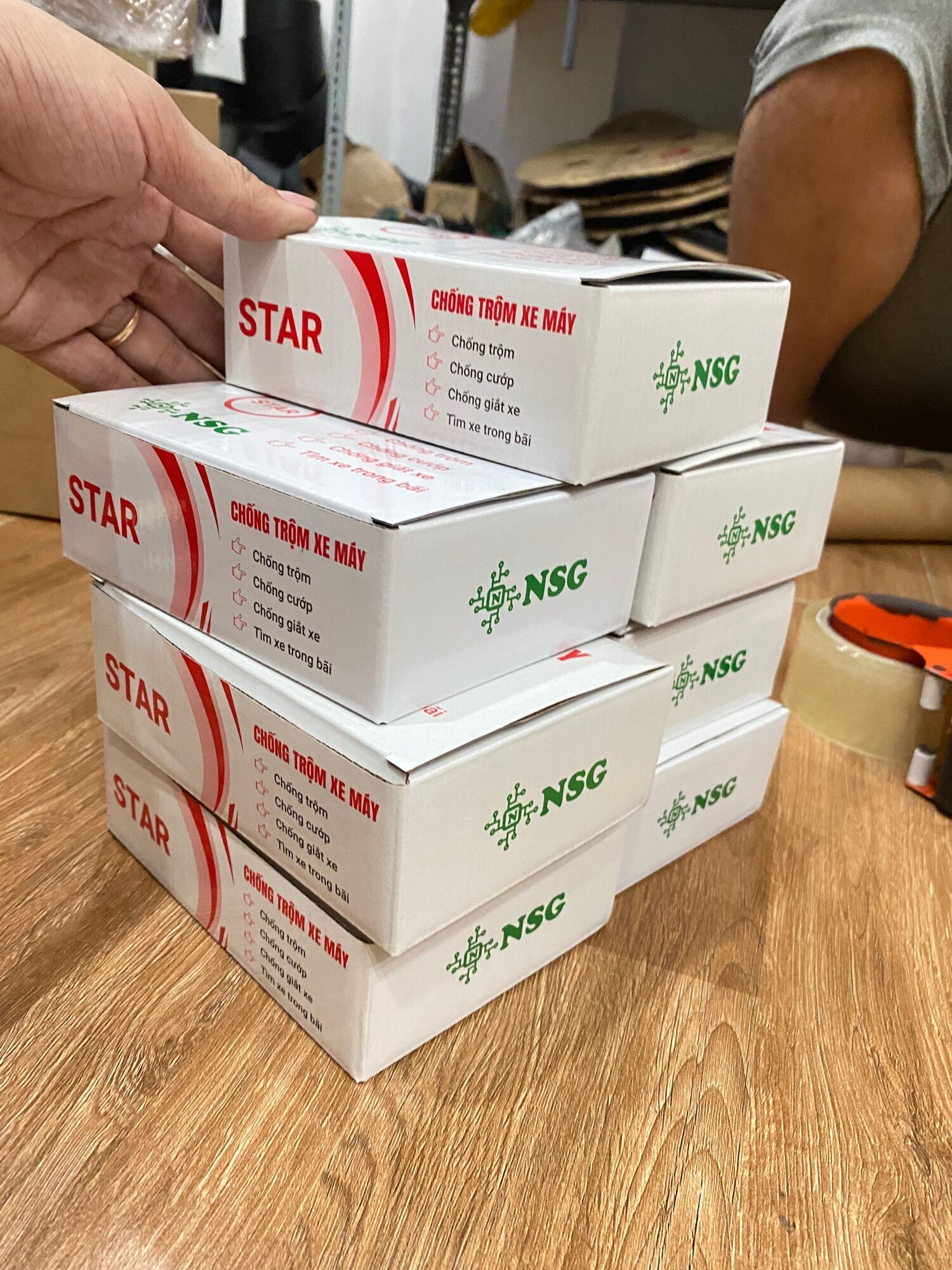 Chống trộm xe máy star cho xe wave a 110 mới